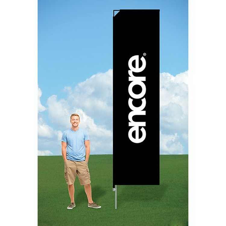 9ft Wind Flag with Ground Stake-Double 1