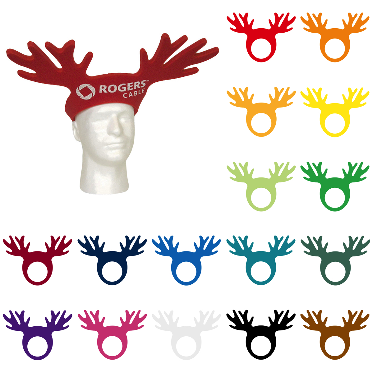 Reindeer Antlers Large Pullover 26