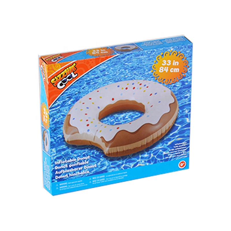 Donut Inflatable Swim Ring Pool Float 8