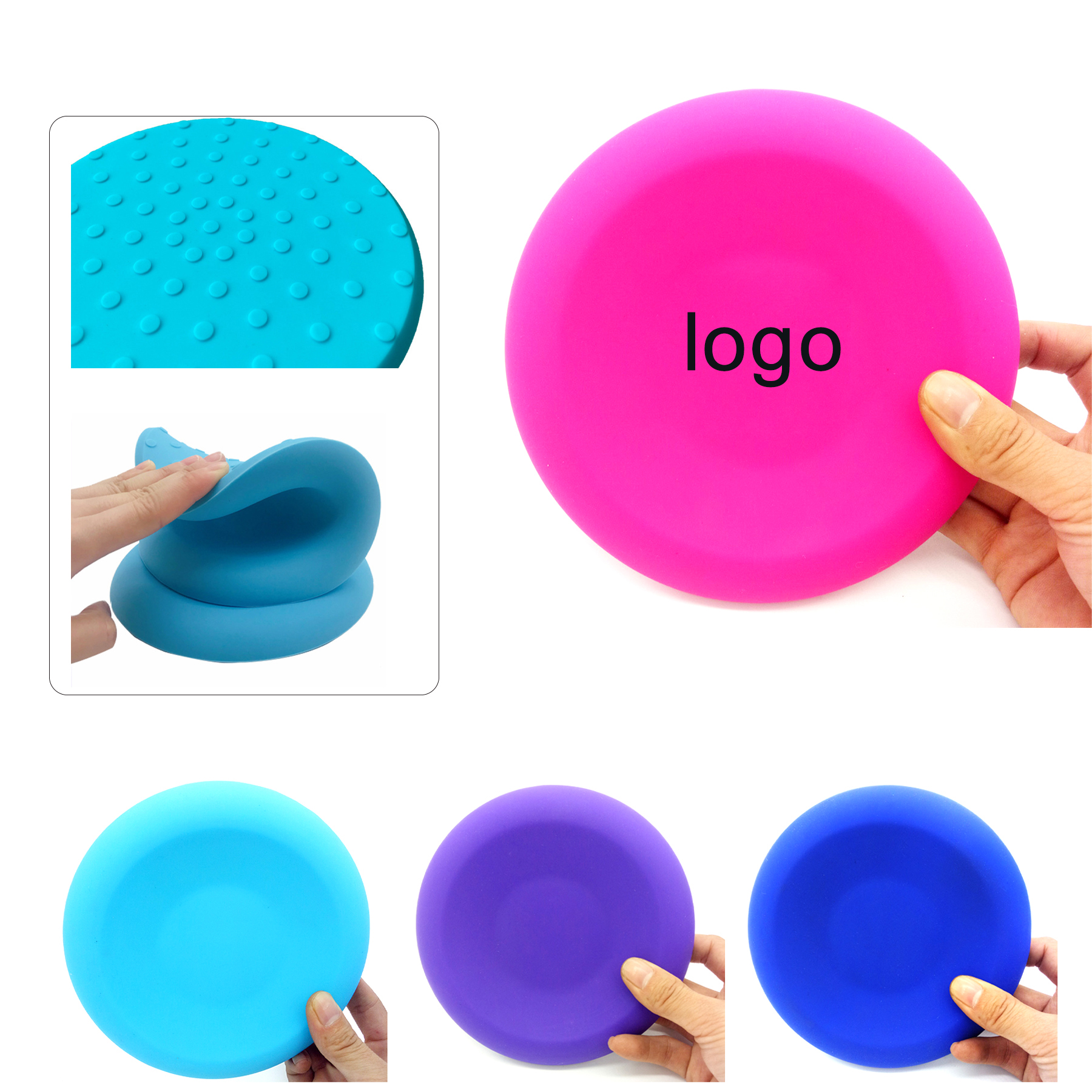 Silicone Non-Slip Yoga Knee Pad 2