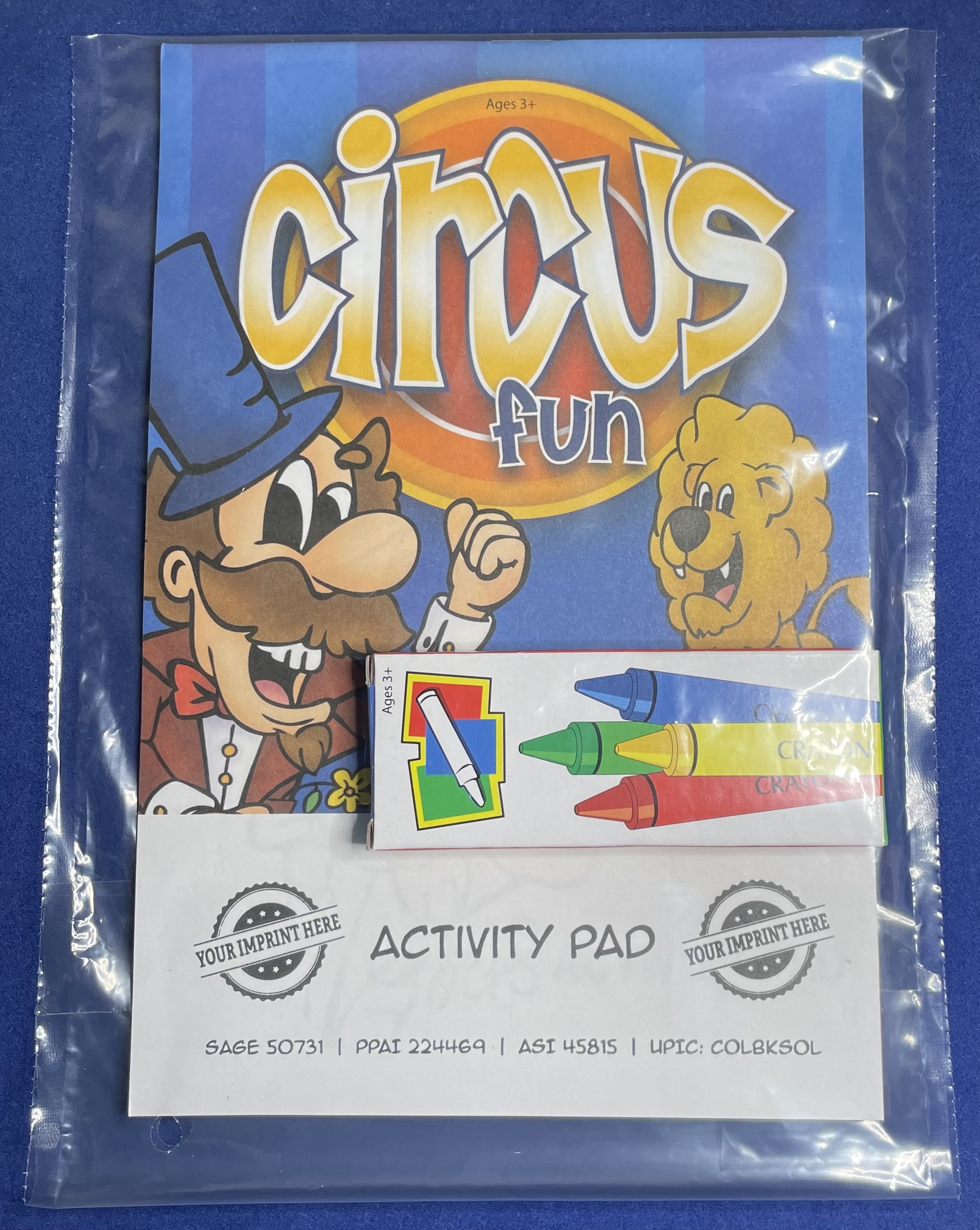 ACTIVITY PAD SET - Circus Fun Activity Pad Fun Pack 3