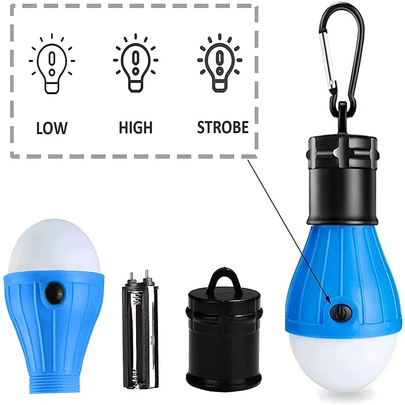 Portable Tent Lamp LED Light Bulb 17