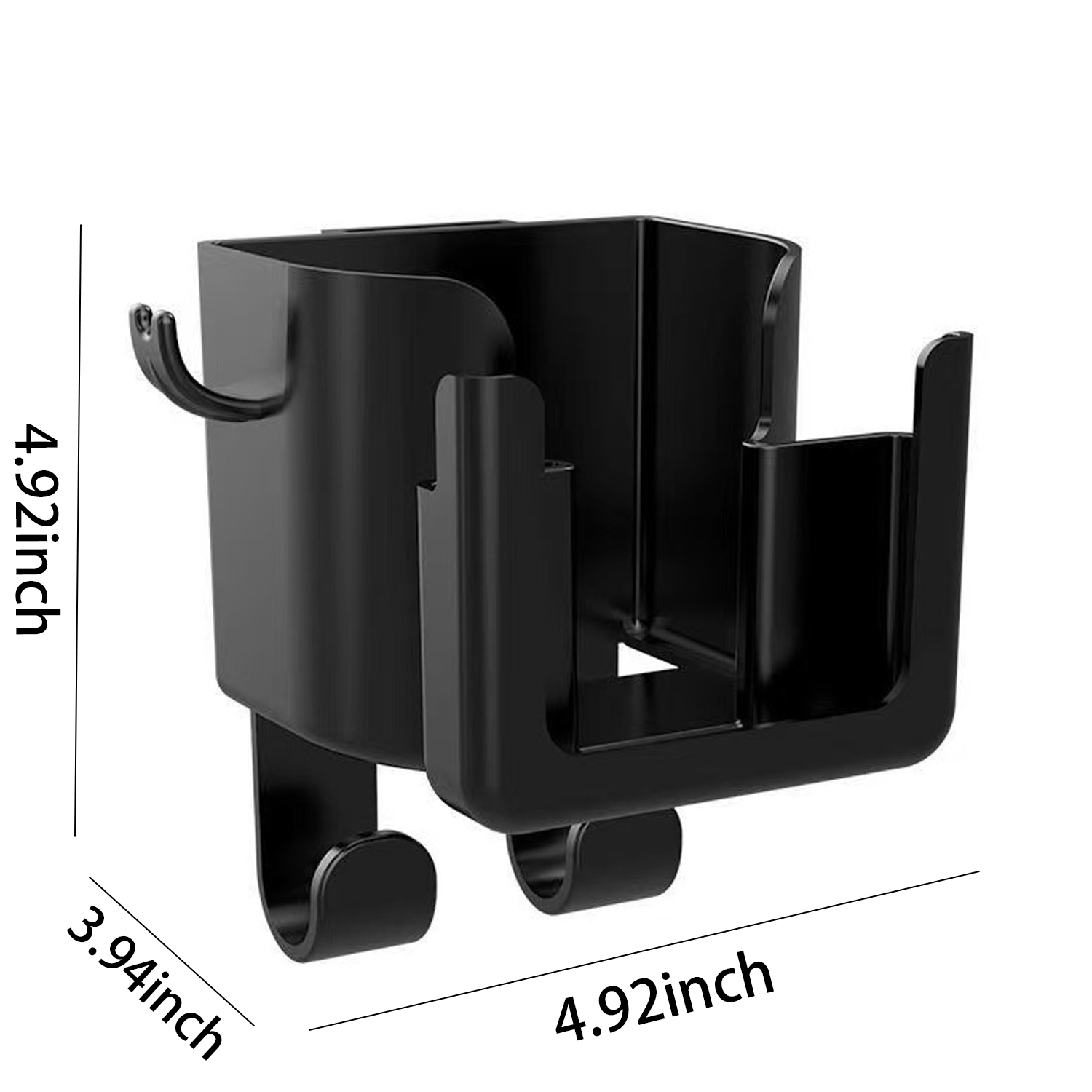 Car Back Seat Phone Stand Cup Holder w/ Hook 7