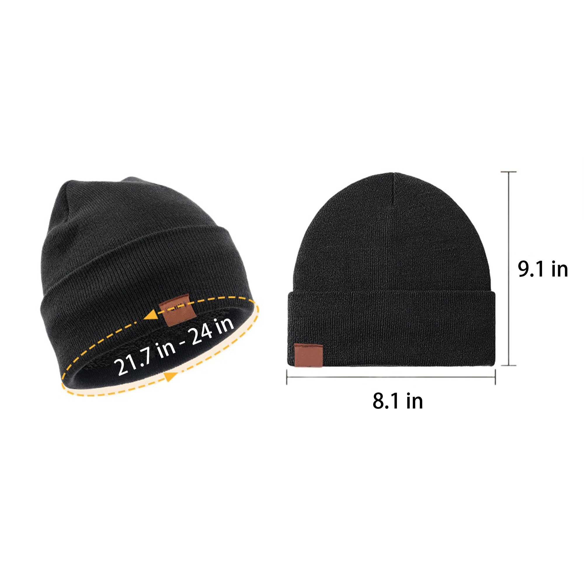 Winter Soft Beanies Hats 4