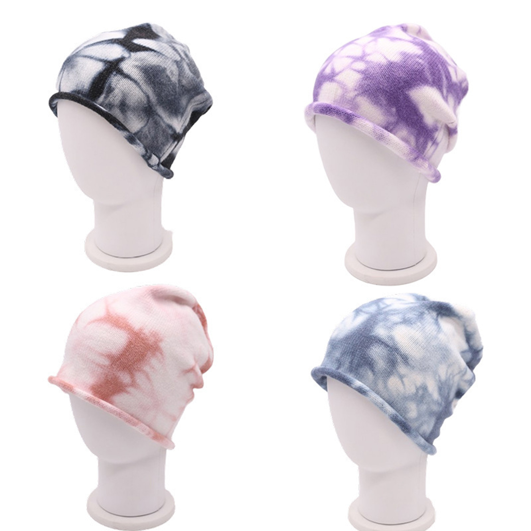 Tie Dye Slouch Beanie 2