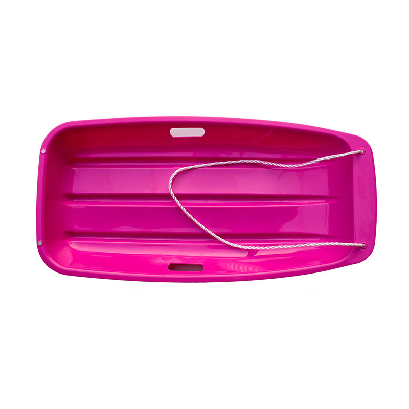 Plastic Downhill Snow Toboggan Sled 3