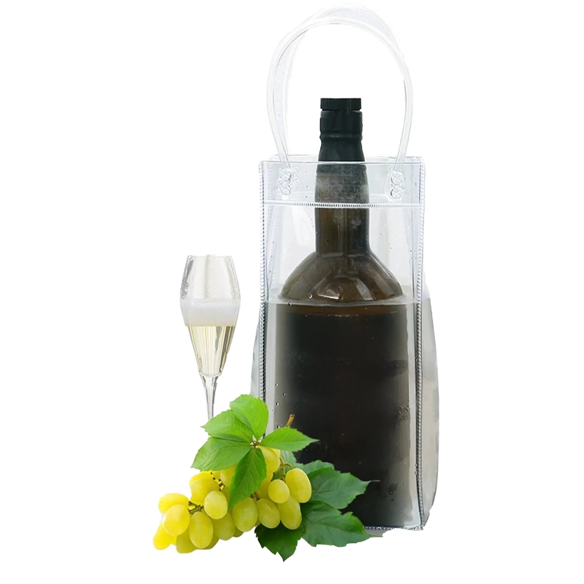 PVC Waterproof Transparent Plastic Tote Bag 1