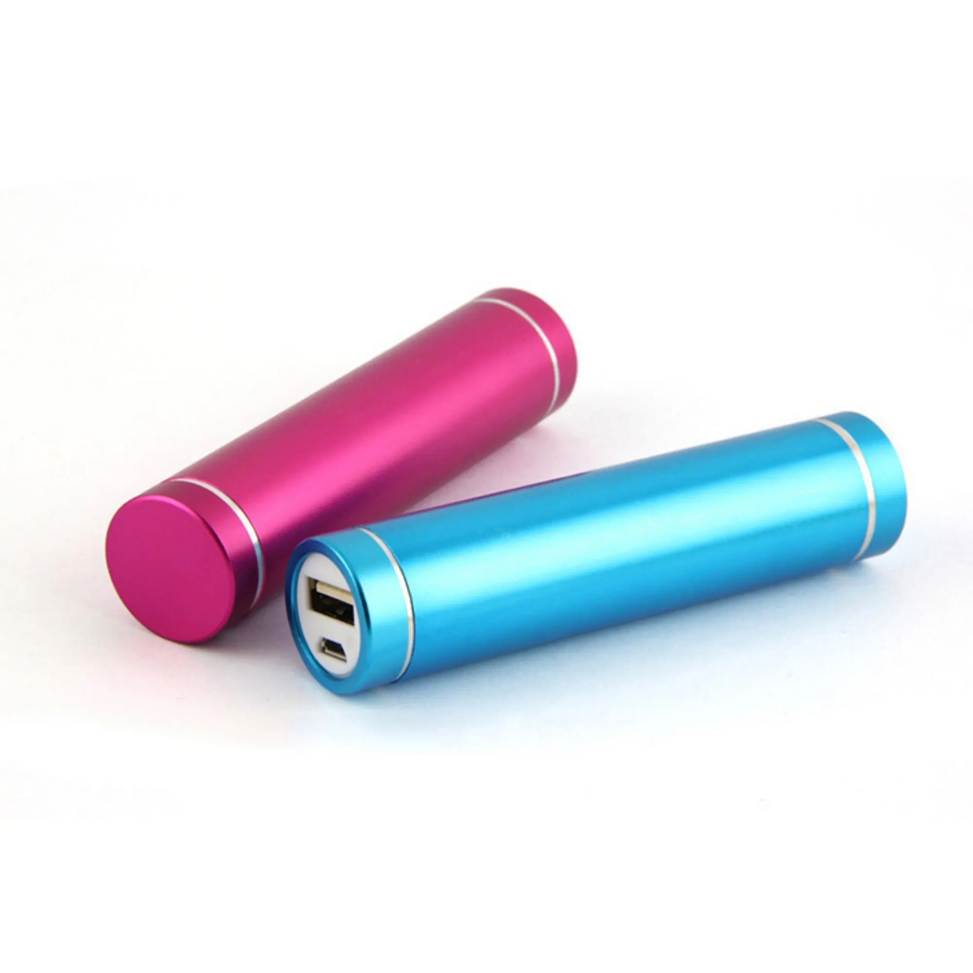 2600mAh Mini Metal Portable Power Bank Battery Charger 5
