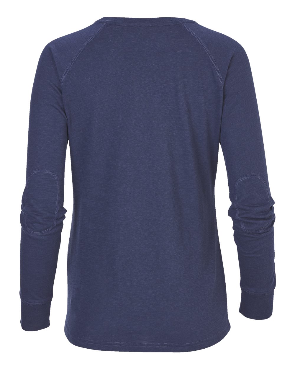 Women's Solid Preppy Patch Long Sleeve T-Shirt - BW3166 54