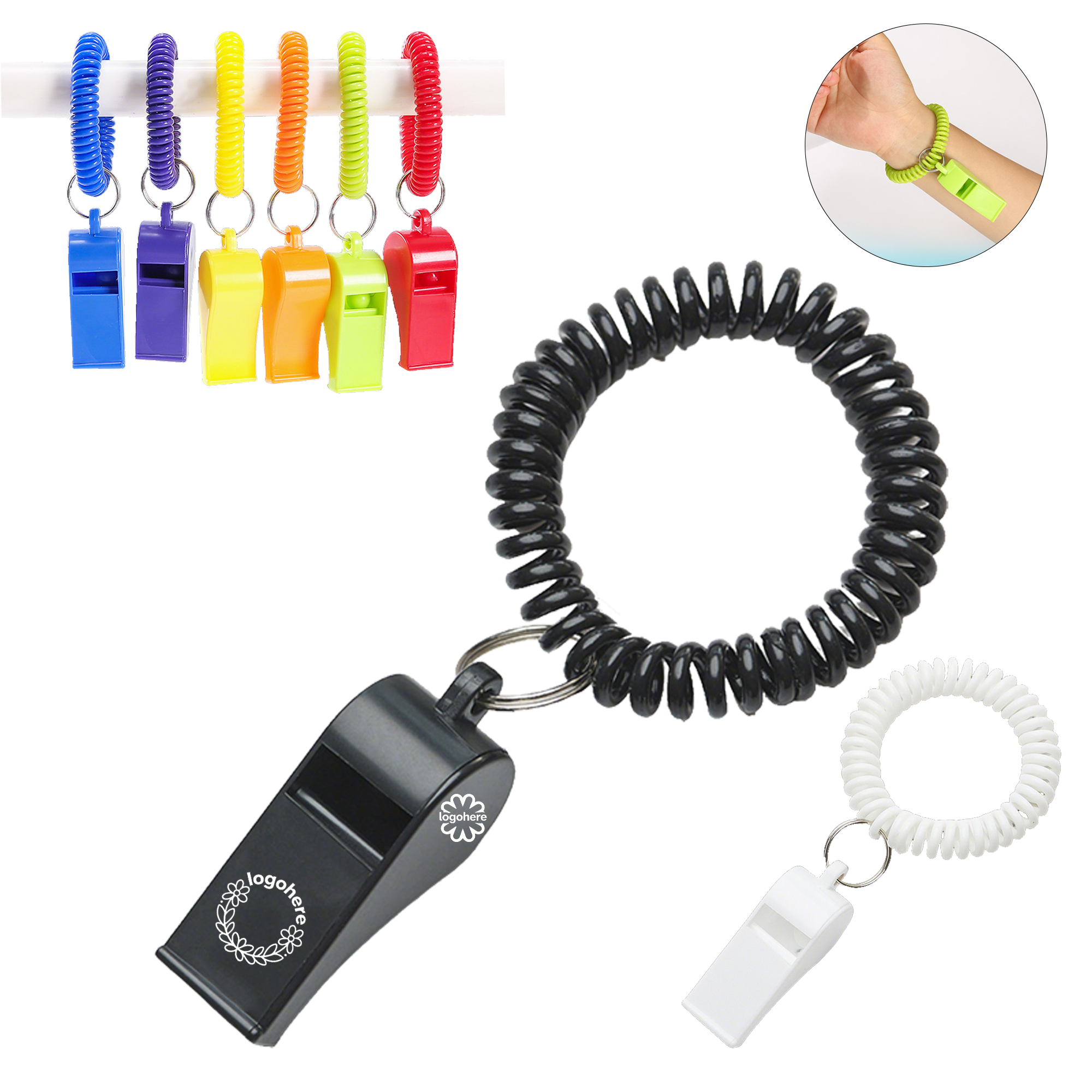 Wristband Whistle with Lanyard 3