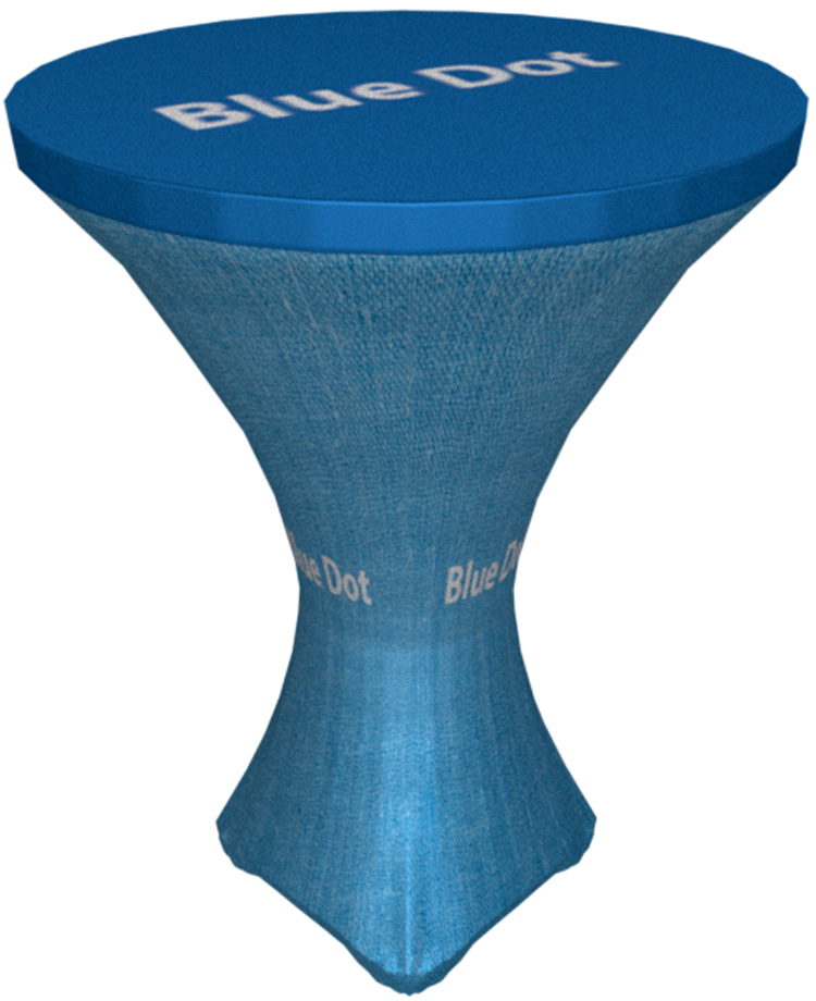 Stretch Bar Top Table Cover 30"x42" 1