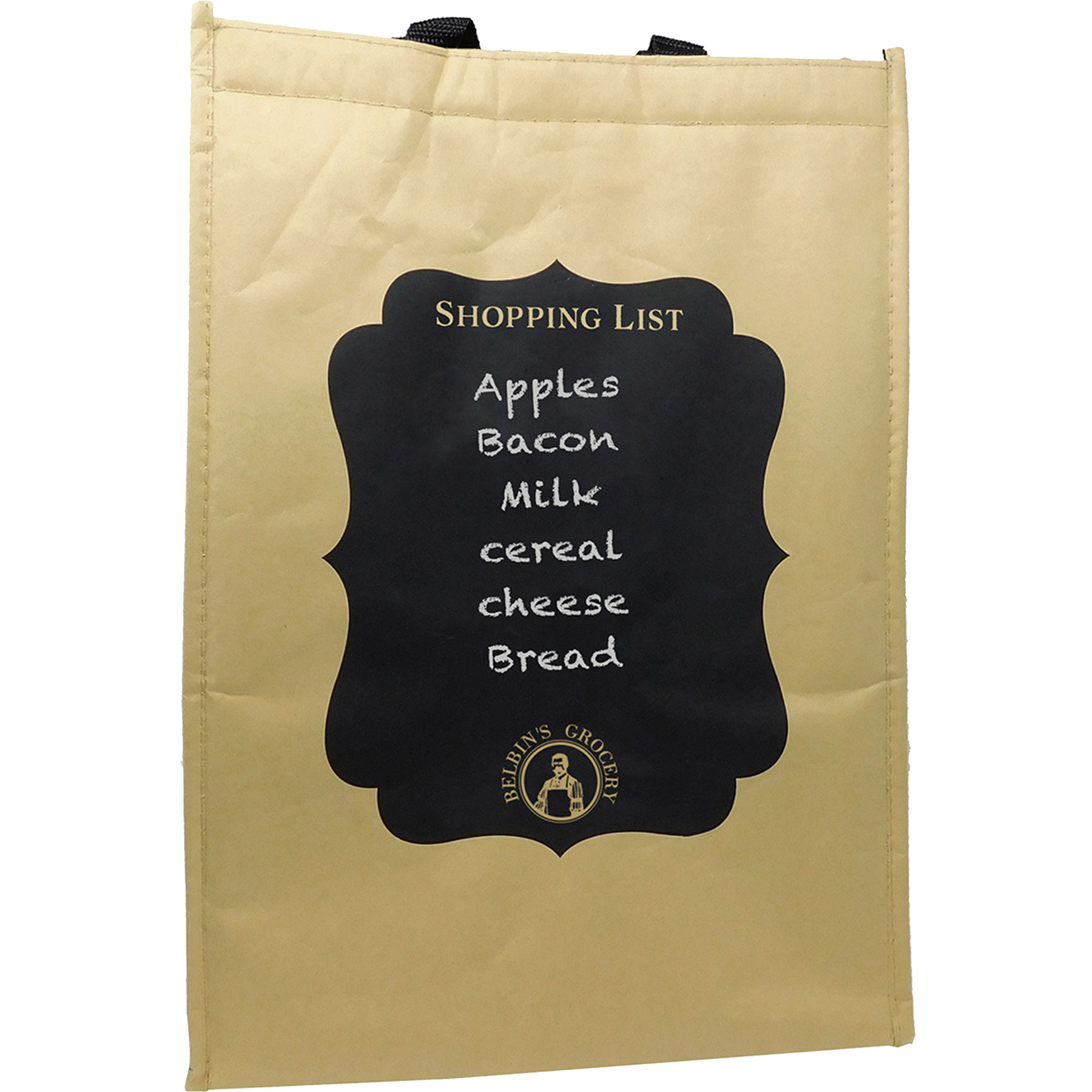 Kraft Insulated Hook & Loop Grocery Tote Bag 2