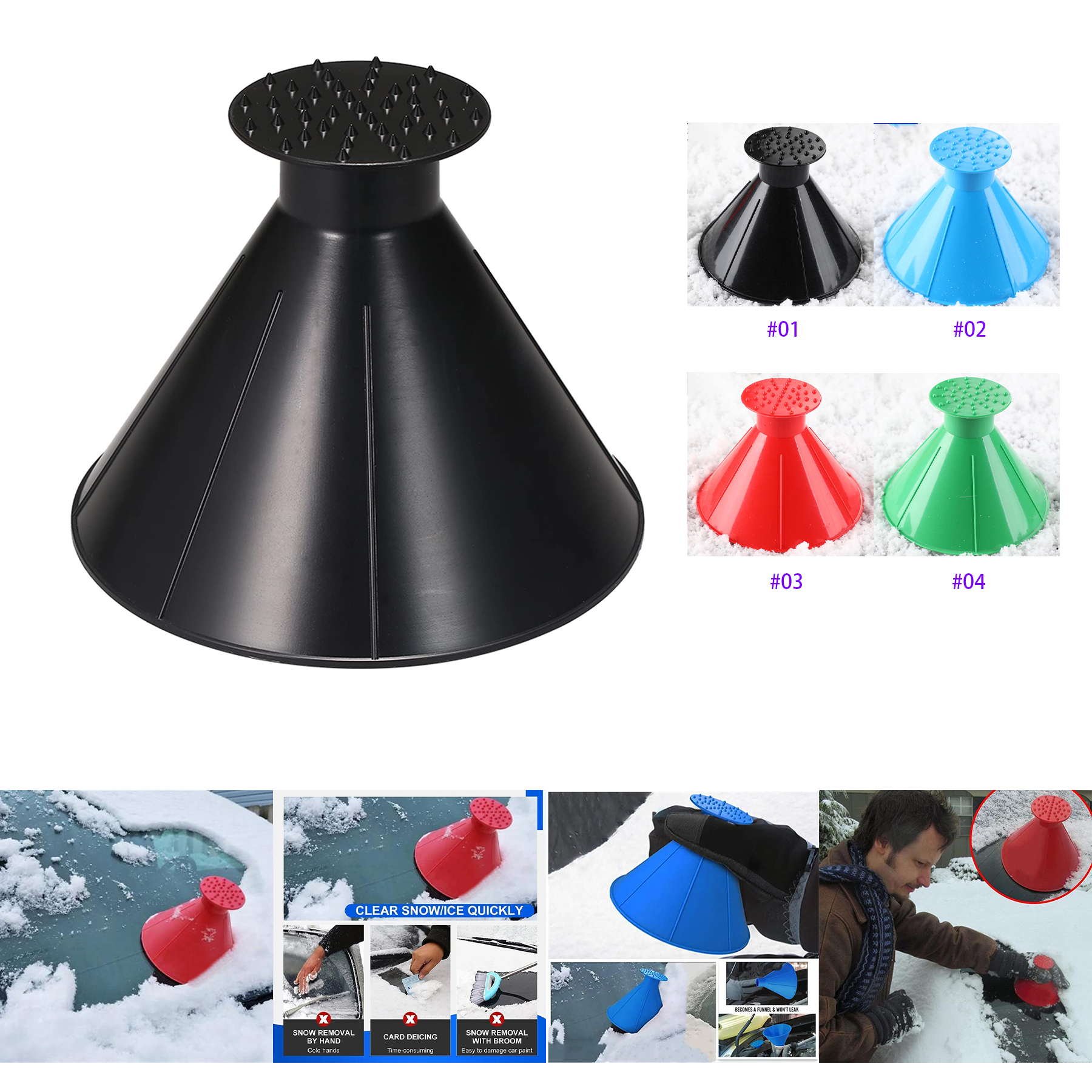 
Magical Ice Scrapers
