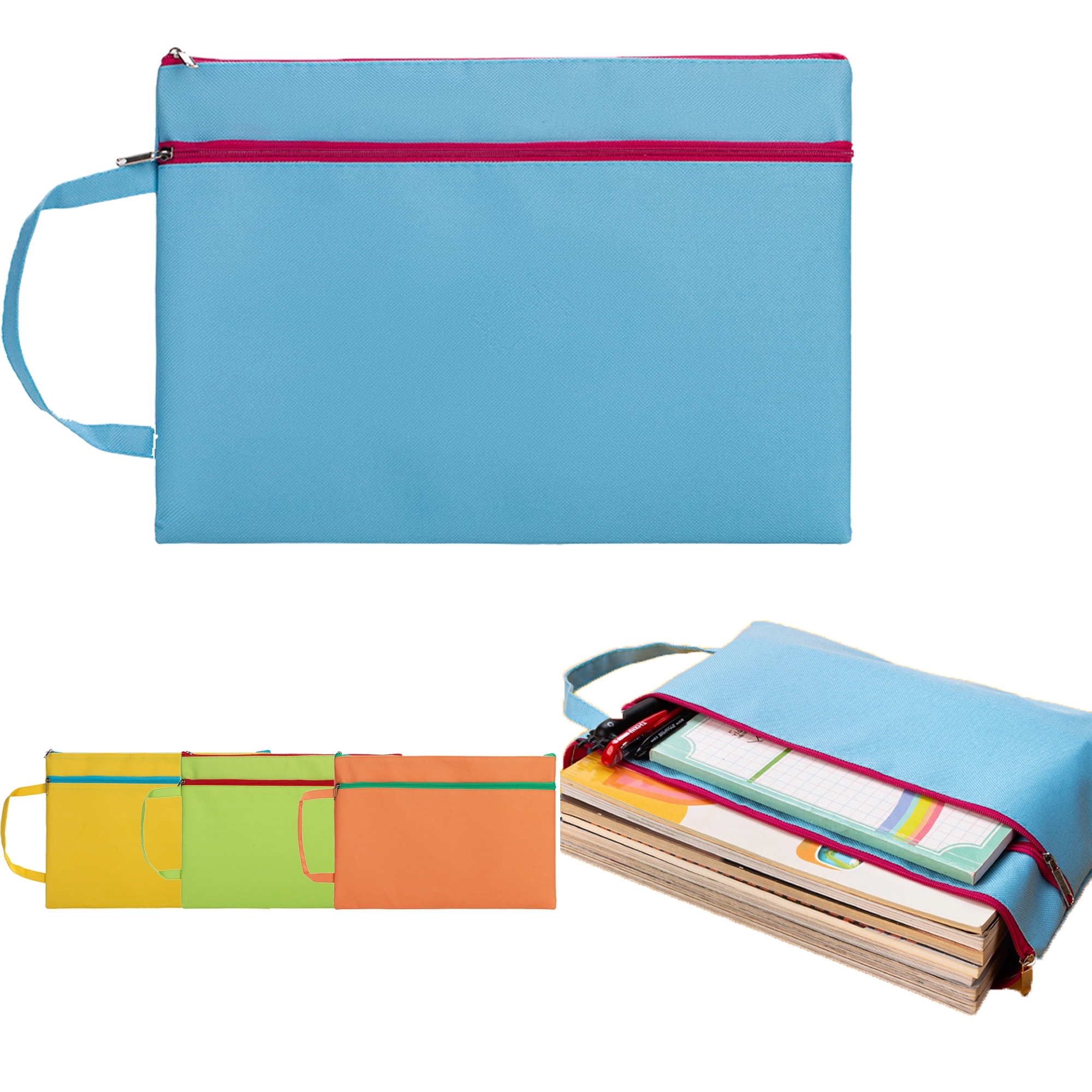 Oxford Document Bag With Zipper 2