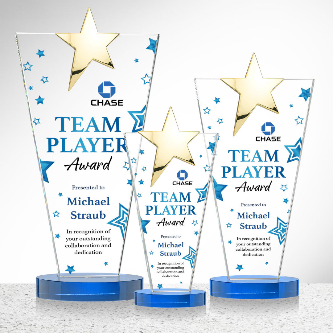 Mantella Gold Star VividPrint™ Award - Sky Blue