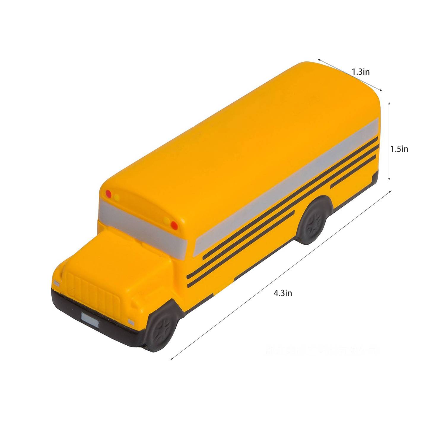 PU Foam School Bus Stress Reliever Toys 1