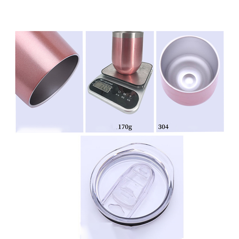12oz Creative U-Shaped Double Layer Vacuum Thermos Cup 4