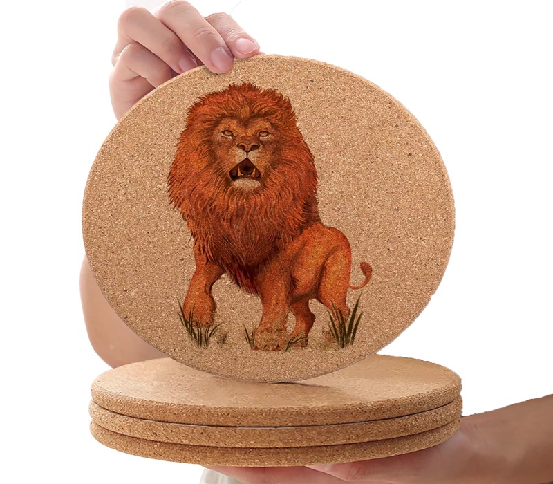 Cork Wood Coaster 6