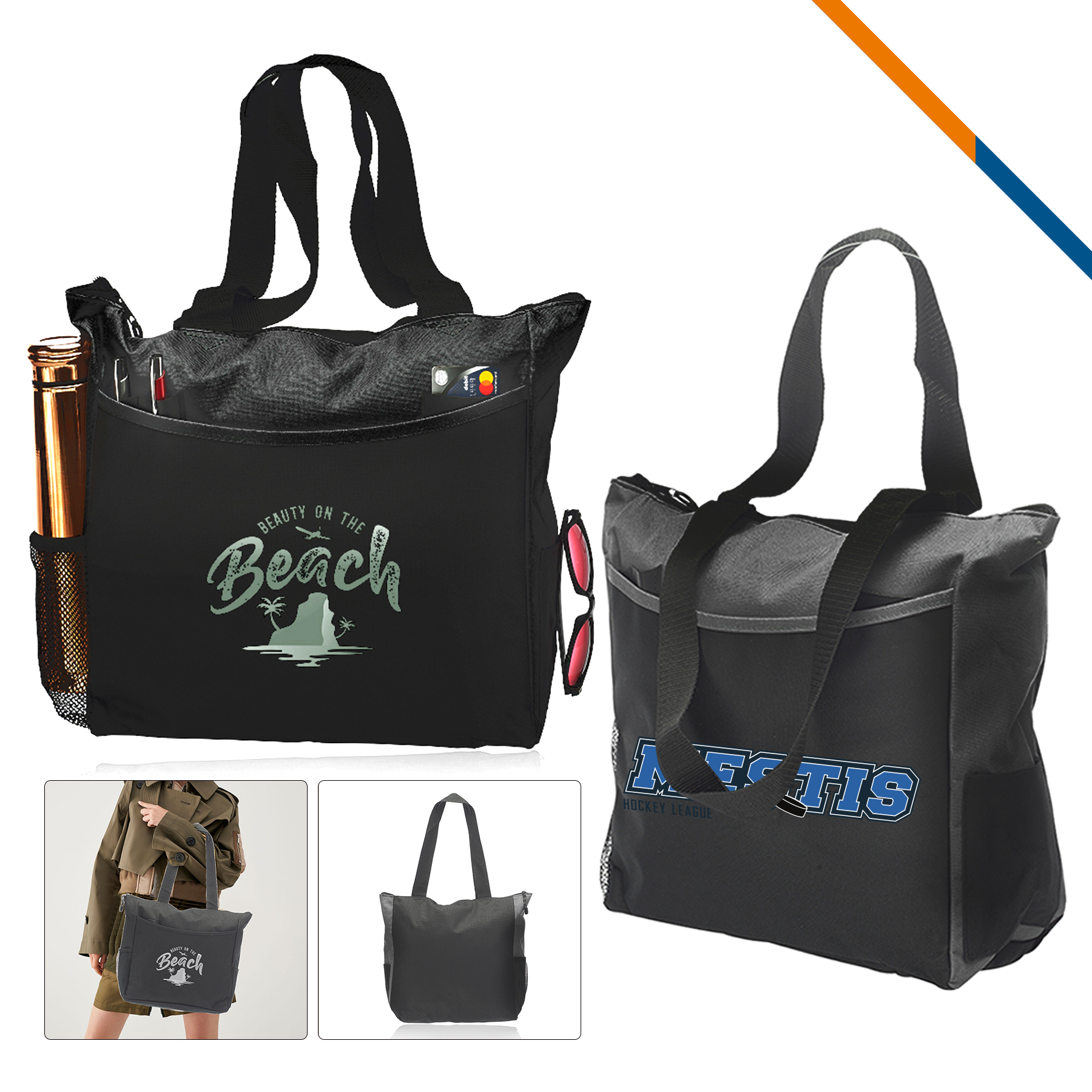 Tace Tote Bag, custom tote bag with logo imprint 2
