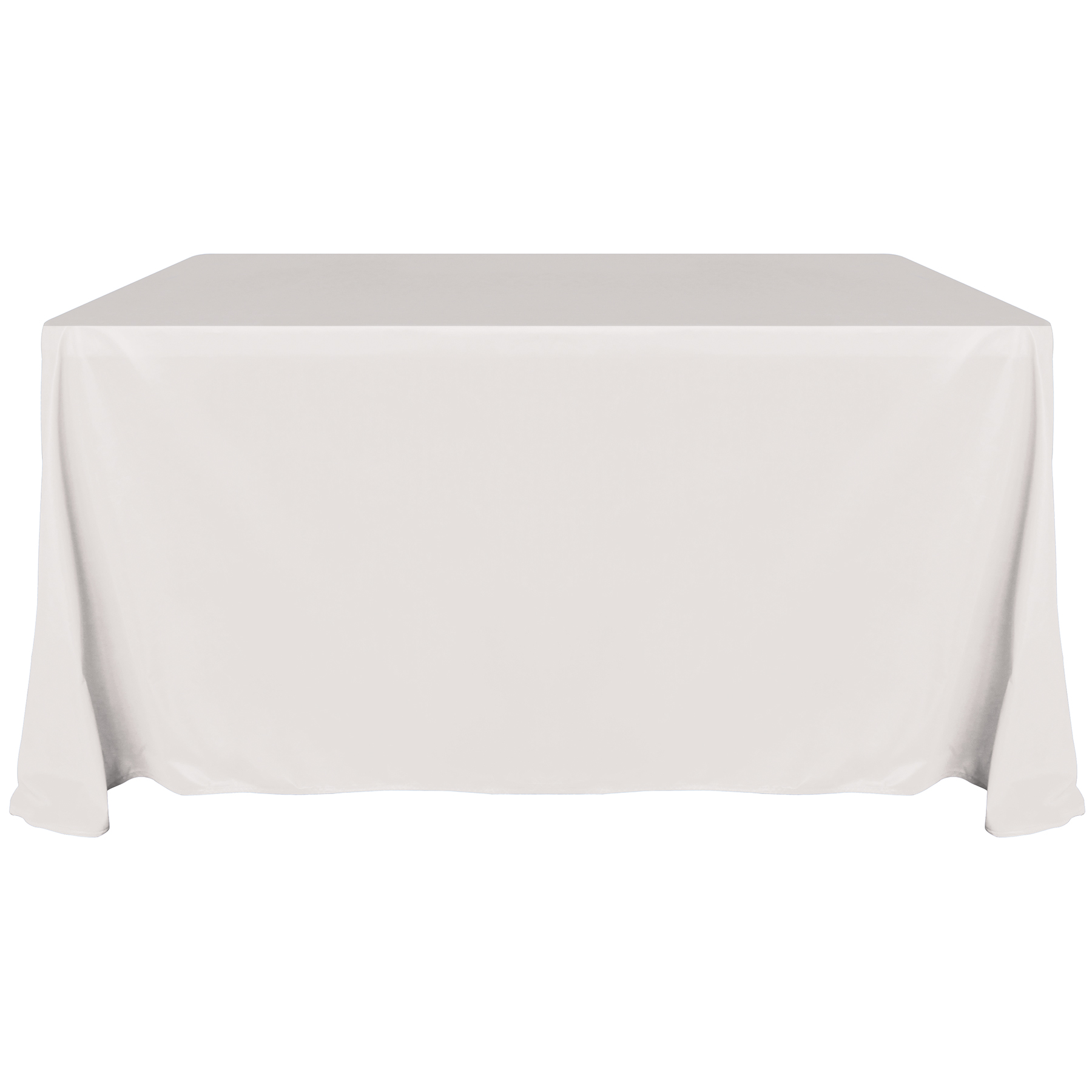 4' Knit Polyester Custom Throw Style Table Cover 3