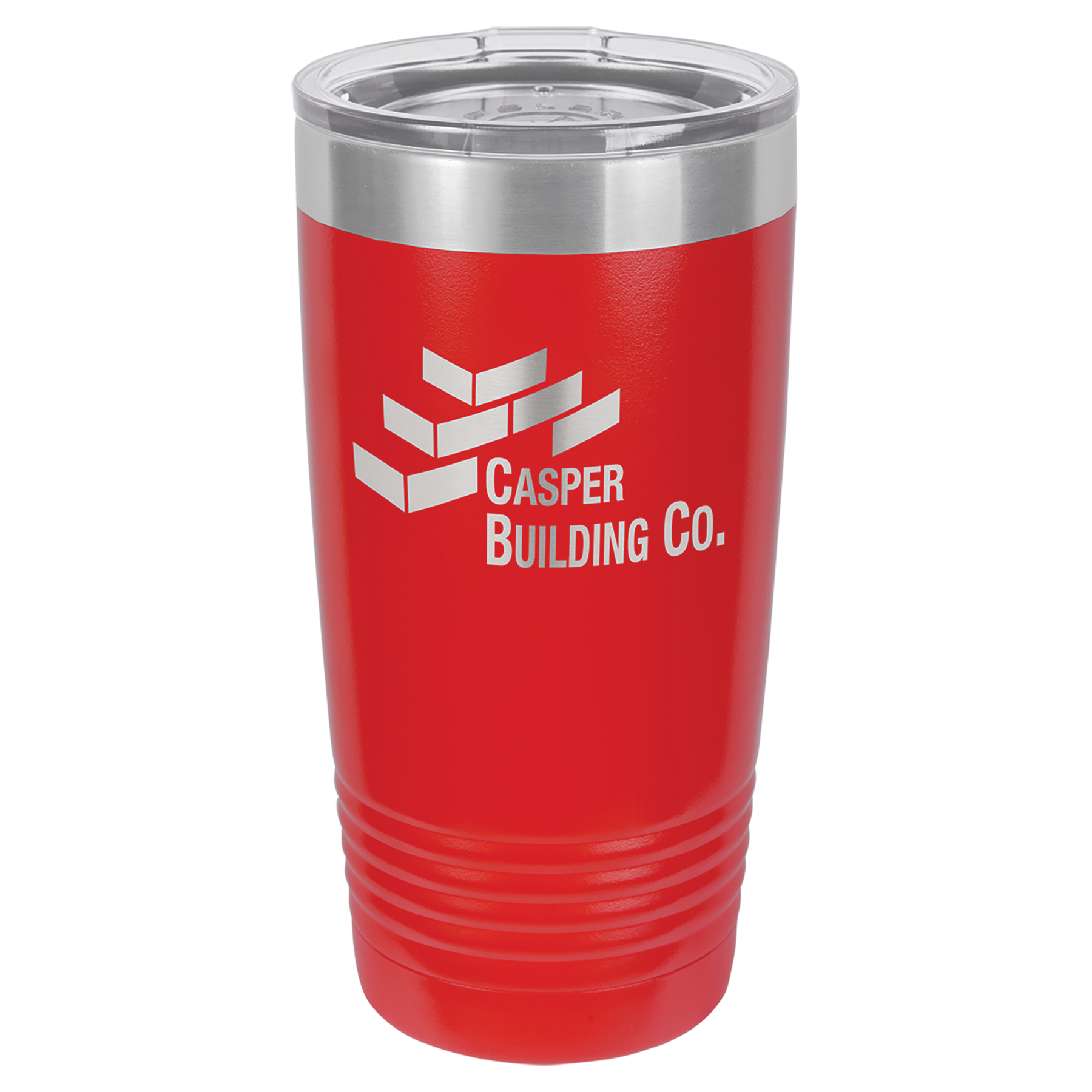 Polar Camel 20 oz. Ringneck Vacuum Insulated Tumbler w/Clear Lid 7
