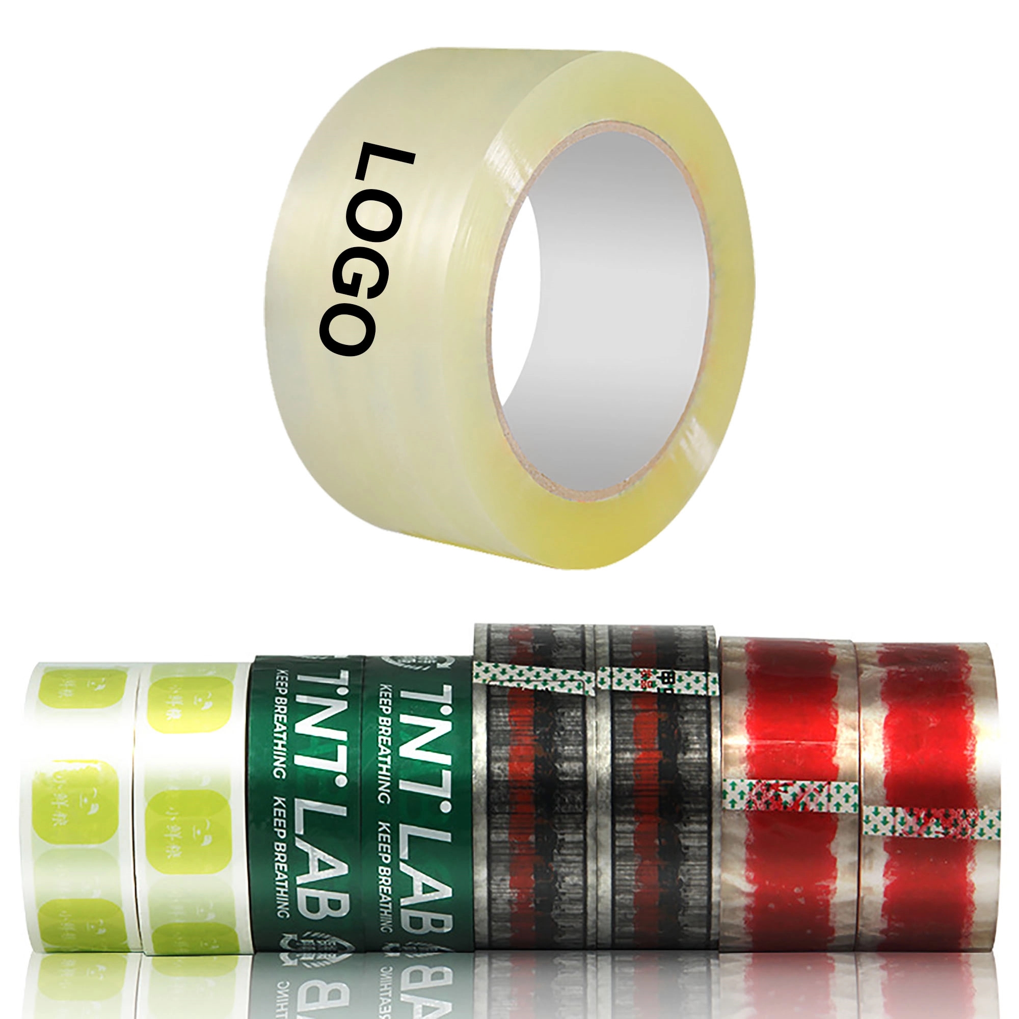 Custom Clear 2" BOPP Packing Tape 6