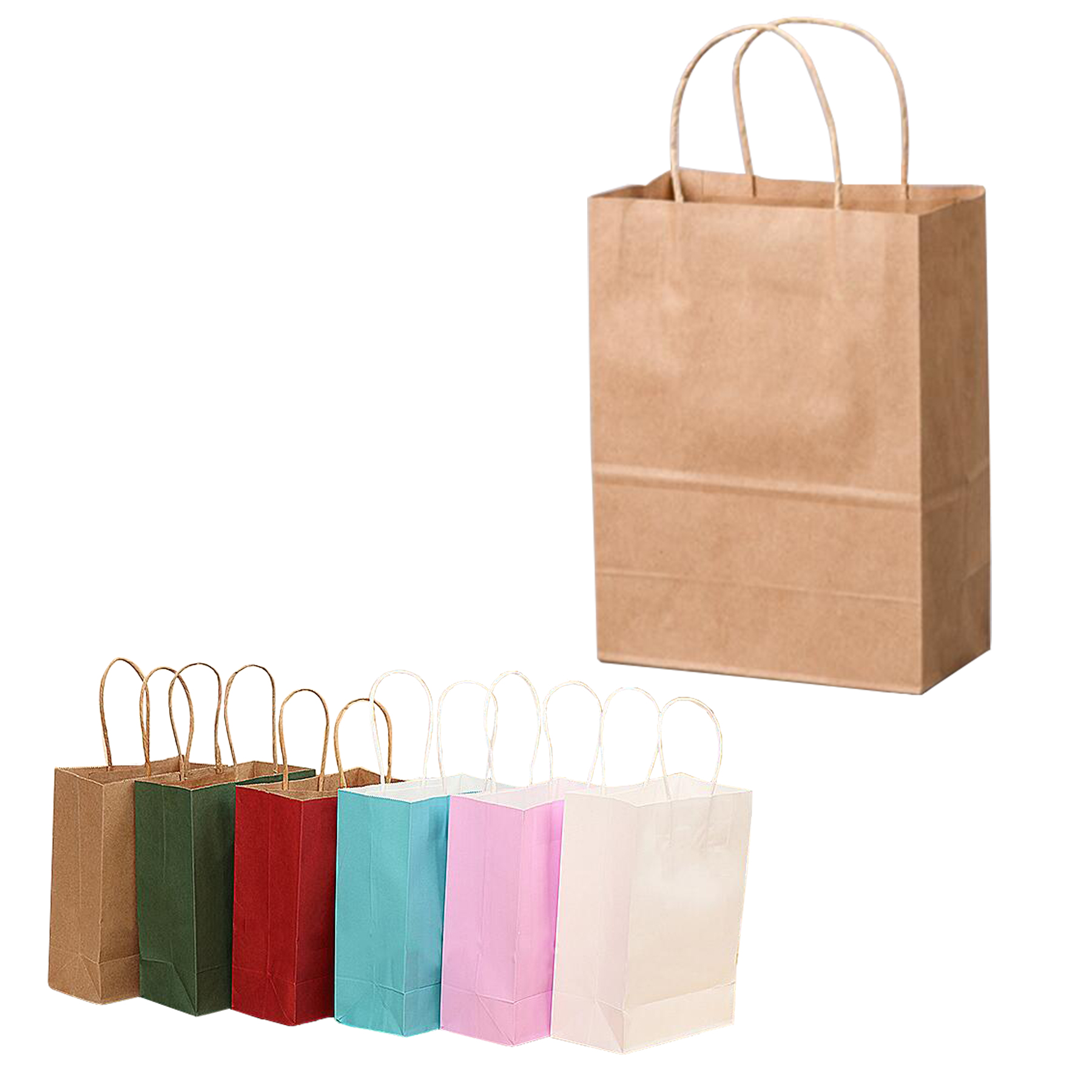 Kraft Paper Shopping Bag 1