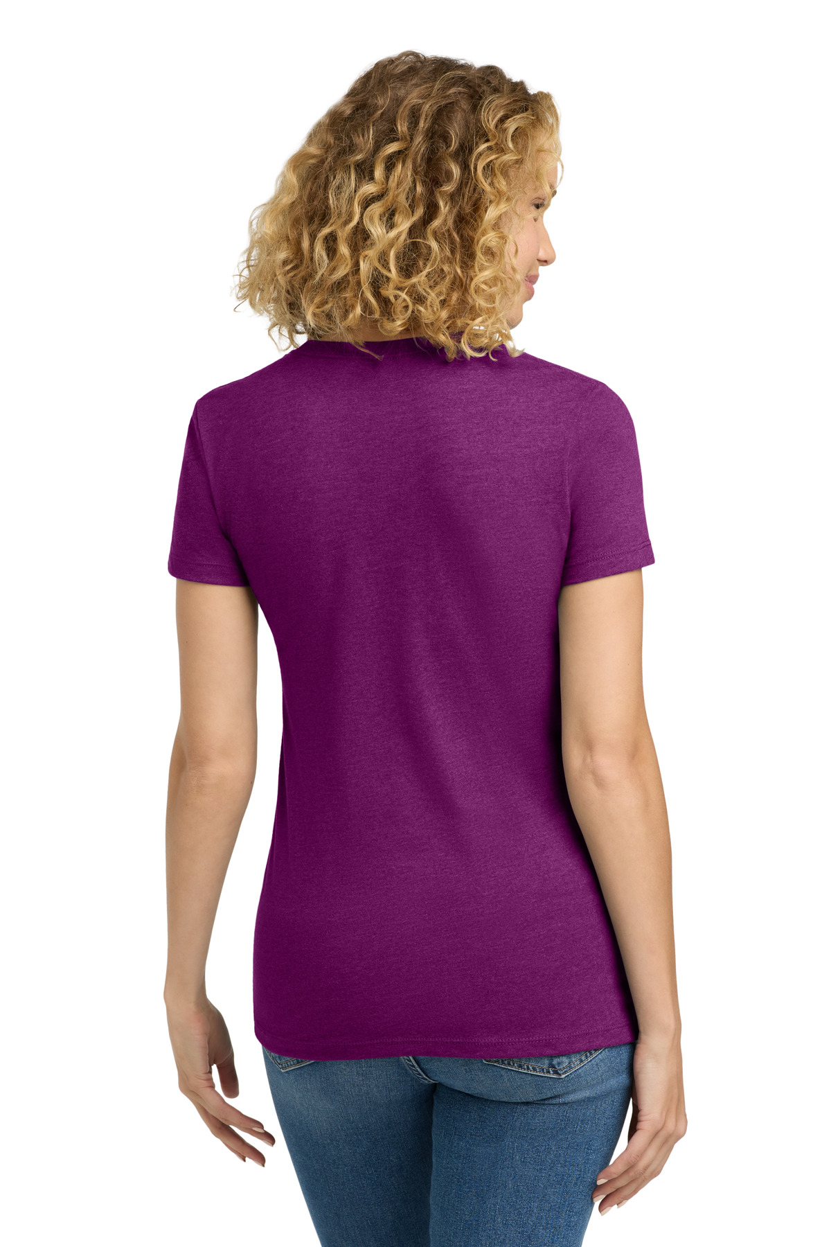 Next Level Apparel Women's CVC Tee. NL6610 182