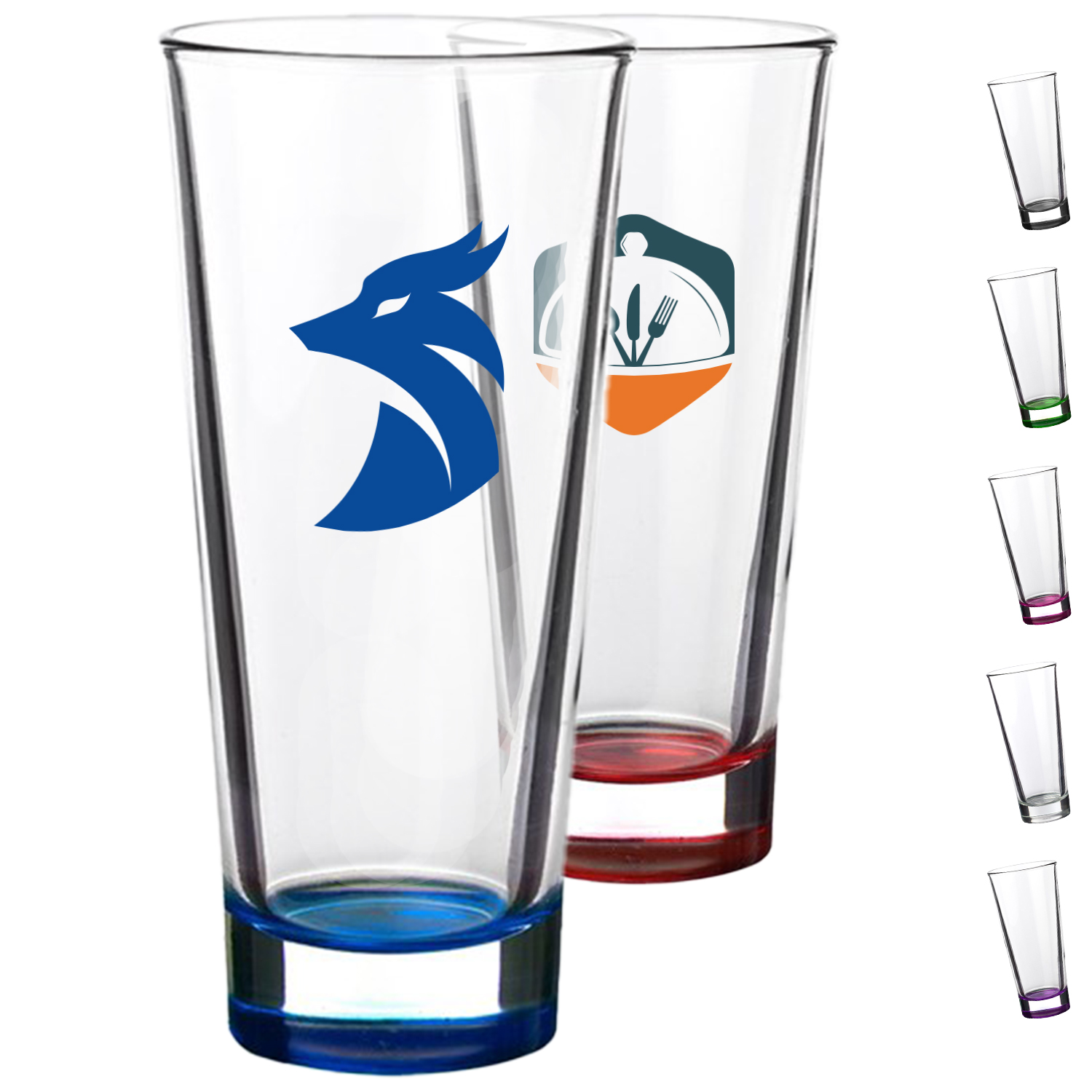 Slim Can Glasses 12 oz. 2