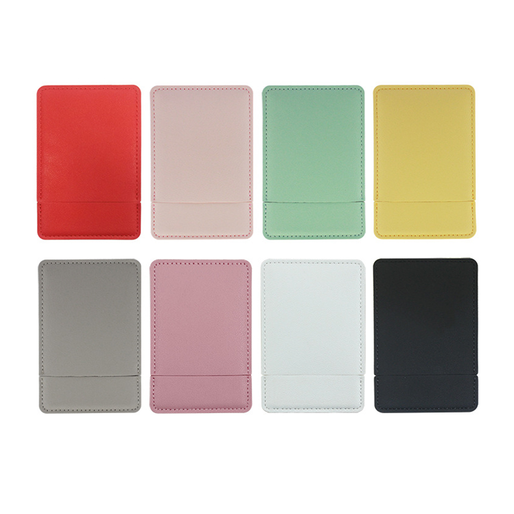 Portable stainless steel makeup mirror