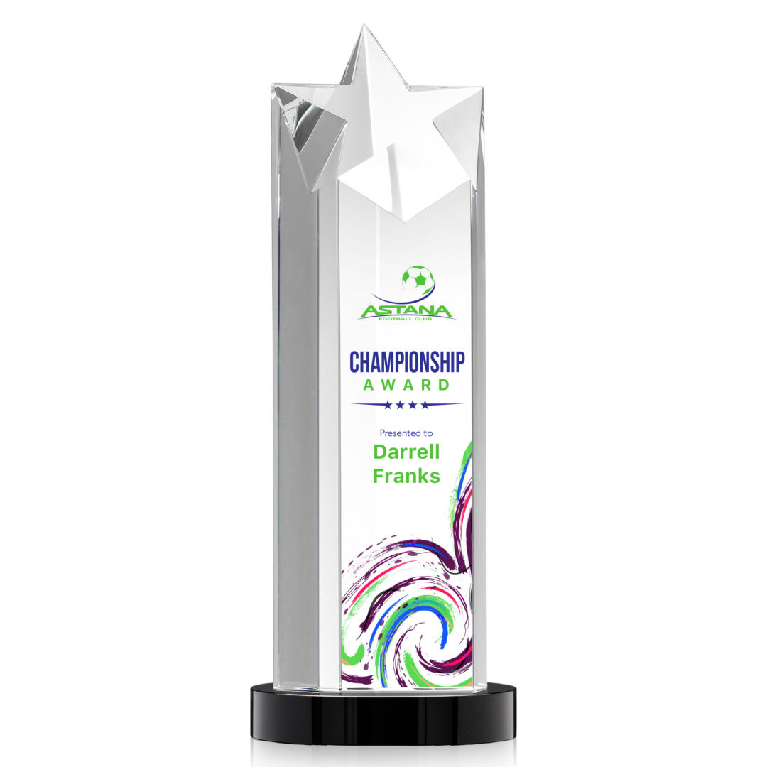 Berkeley VividPrint™ Award on Condor Base - Black 9
