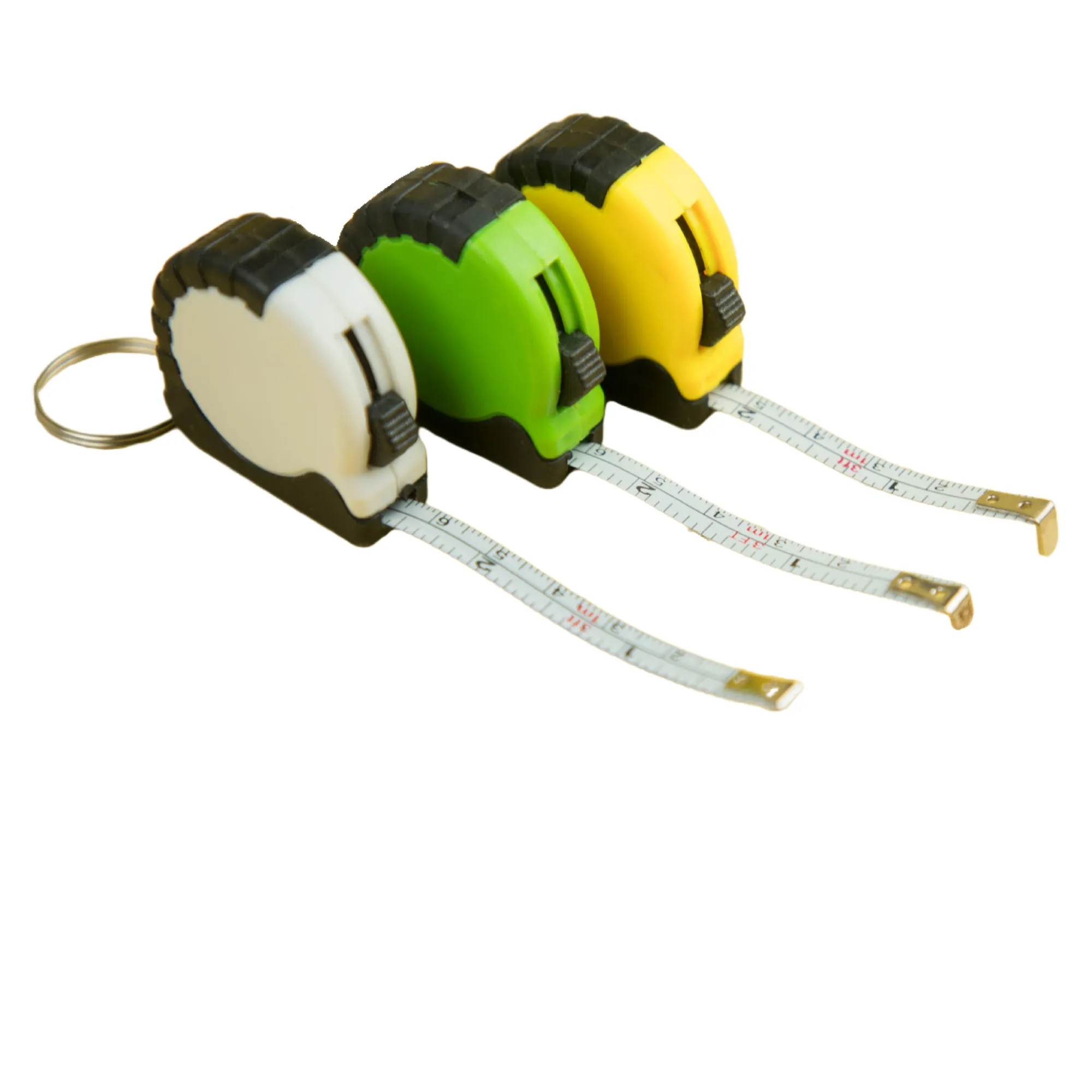 1m/3ft Mini Tape Measure Keychain 2