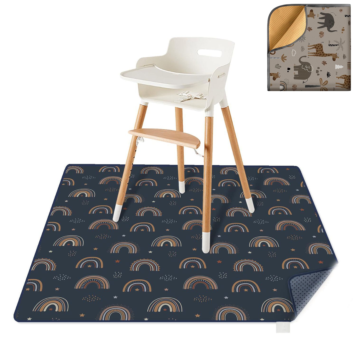 Cotton Waterproof Anti-Slip Baby Splat Mat 3