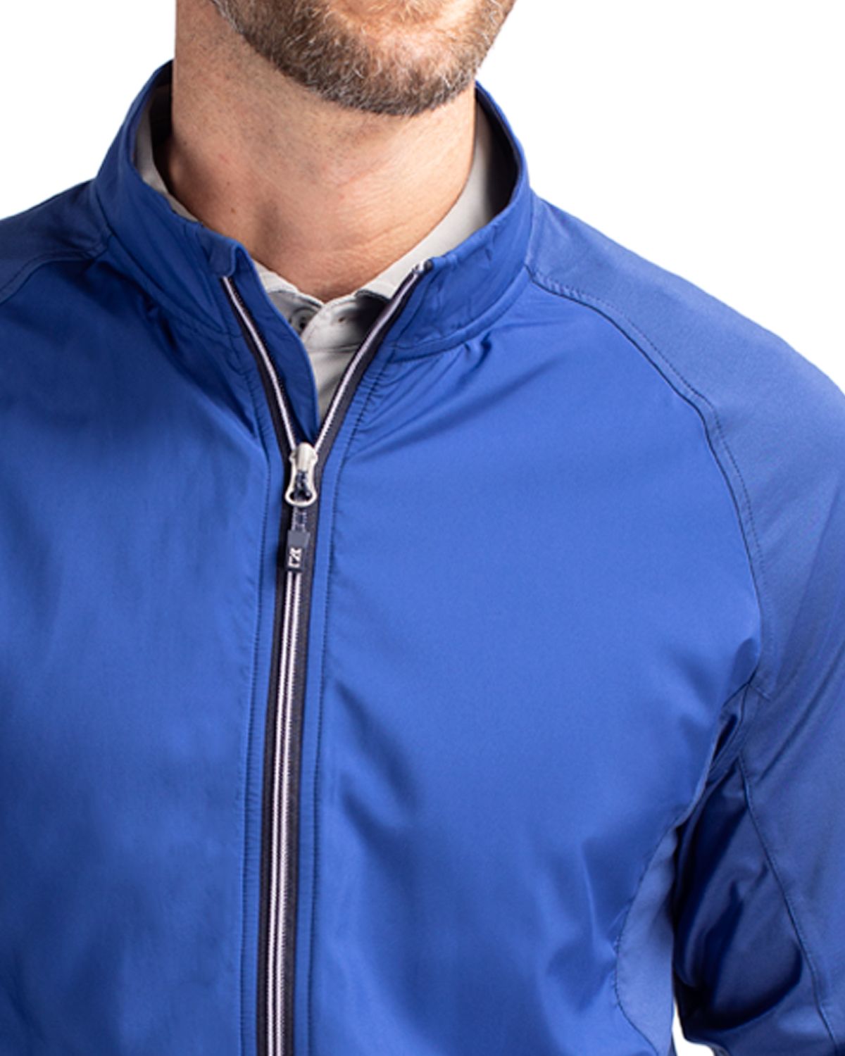 Cutter & Buck Adapt Recycled Soft Knit Stretch Mens Hybrid Full Zip Jacket 62