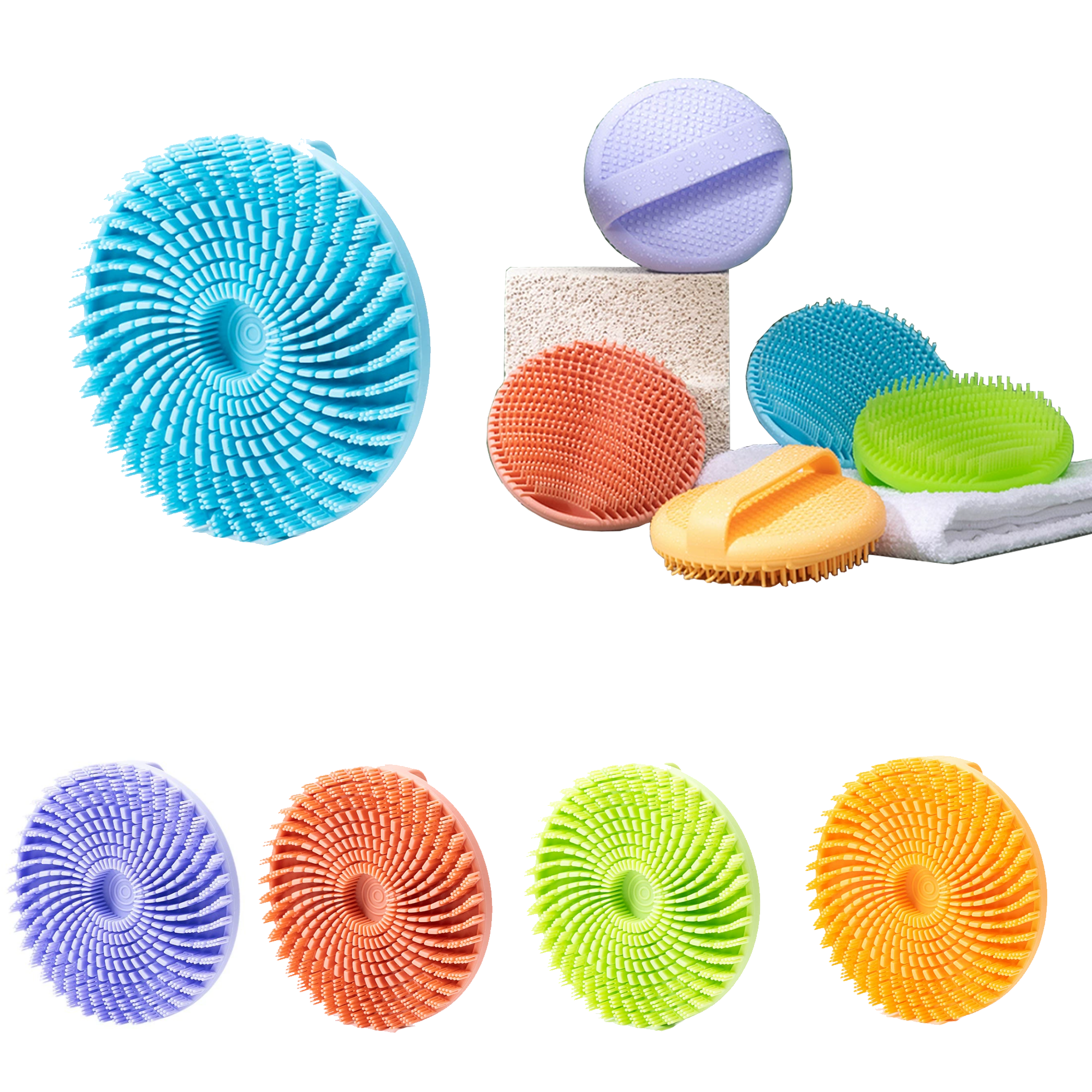 Silicone Cleaning Brush 7