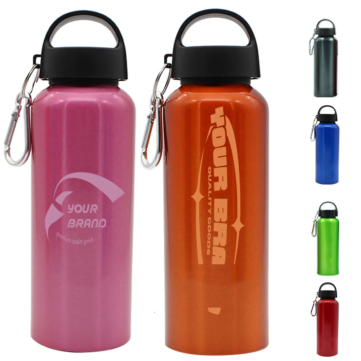 17OZ.Sports Outdoor Hiking Water Bottle Stainless Thermos 2