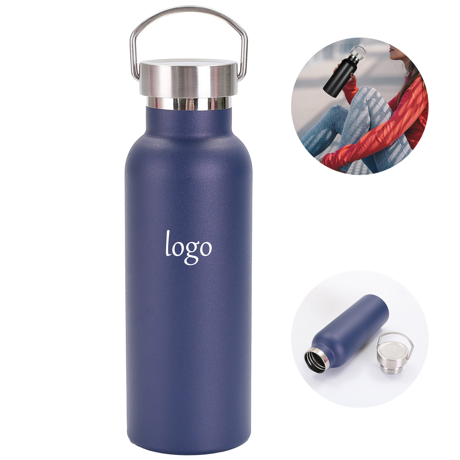 Large Capacity Hiking Flask 6