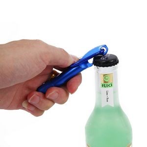 3 In 1 Aluminum Bottle Opener With Flashlight Keychain Design 15