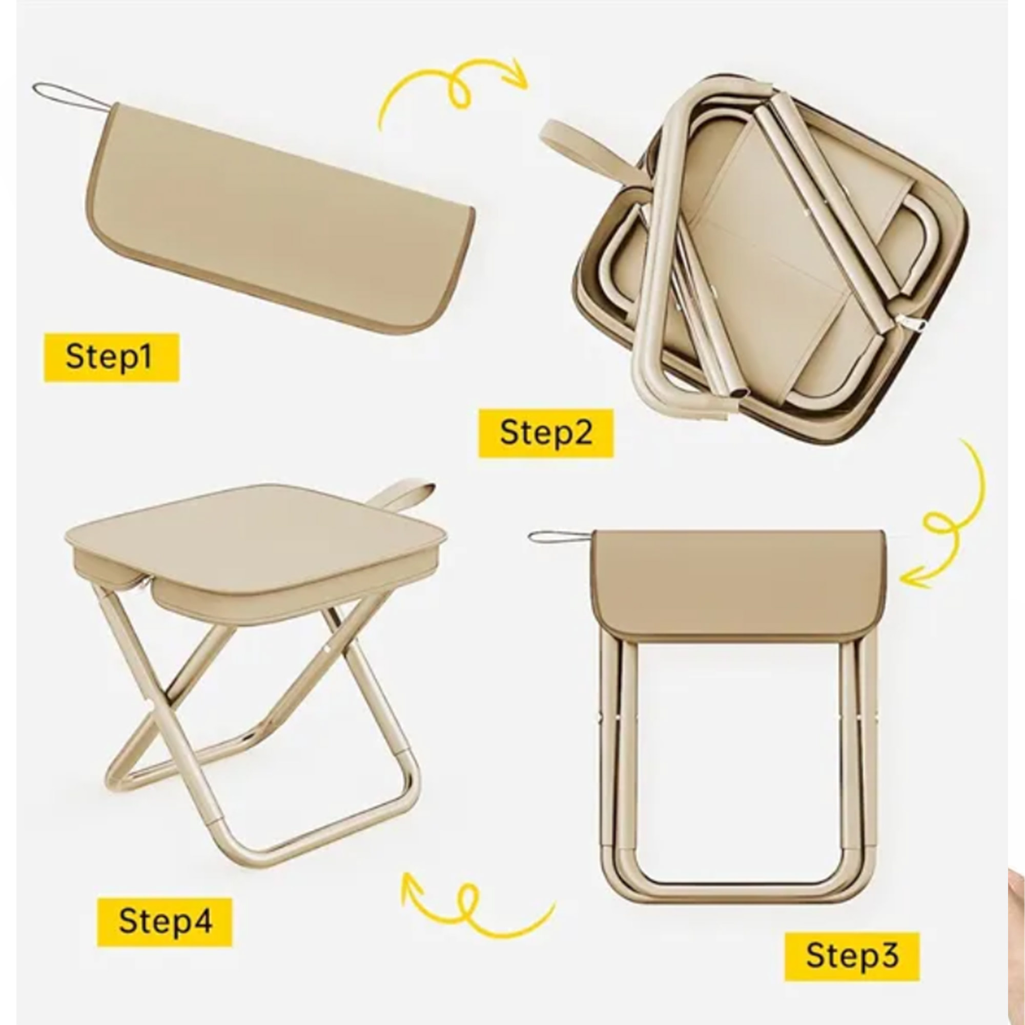 Portable Folding Stool Chair 4