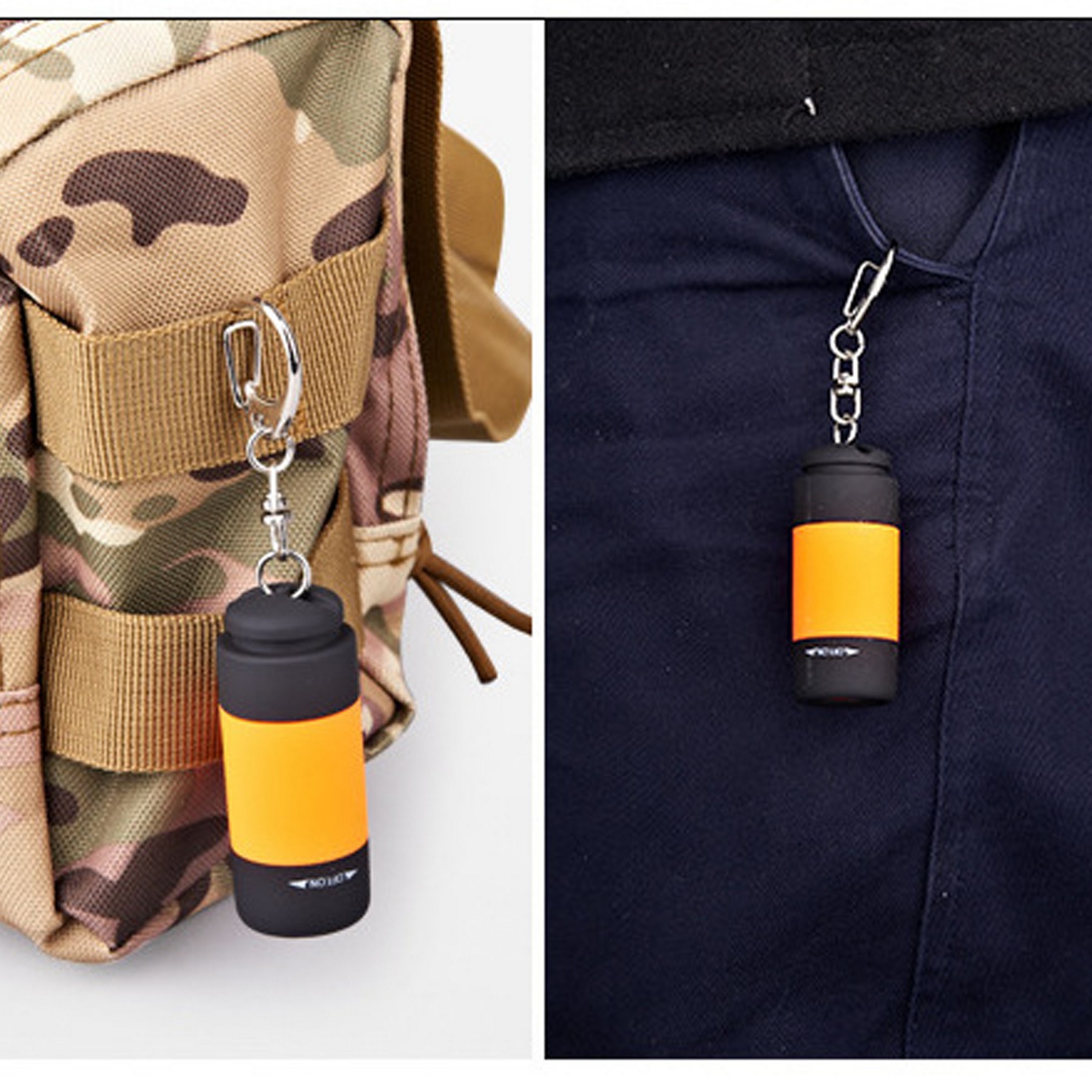 Mini Torch With Key Ring 3