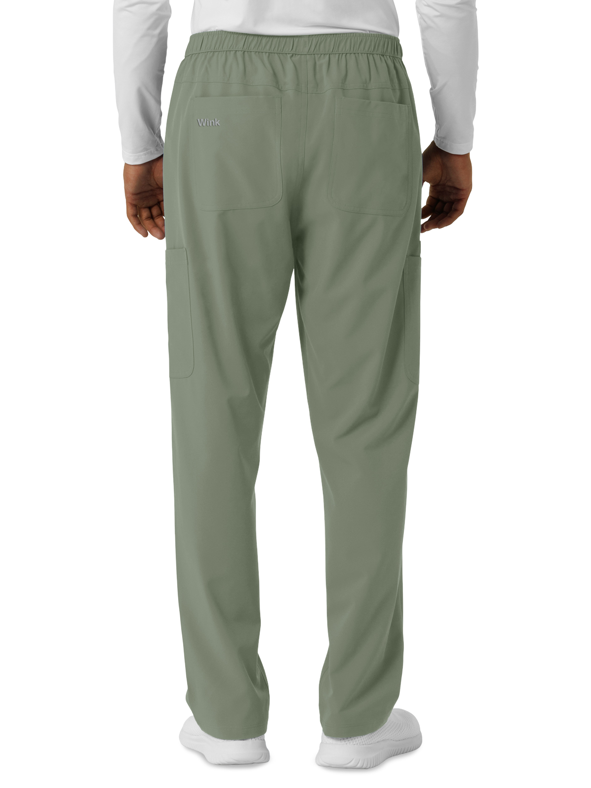 Wink - Nurtur - Men's Seven-Pocket Straight Leg Cargo Scrub Pant 15