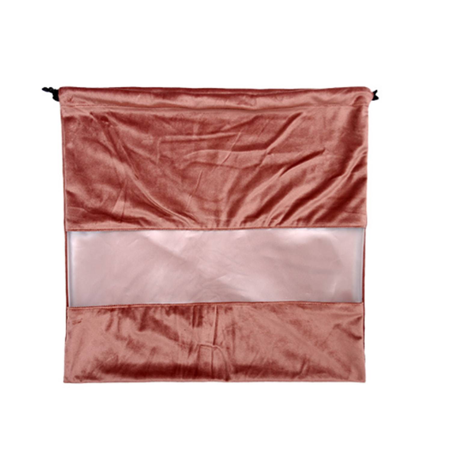 Velvet Dustproof Storage Bags with Transparent Panel 5