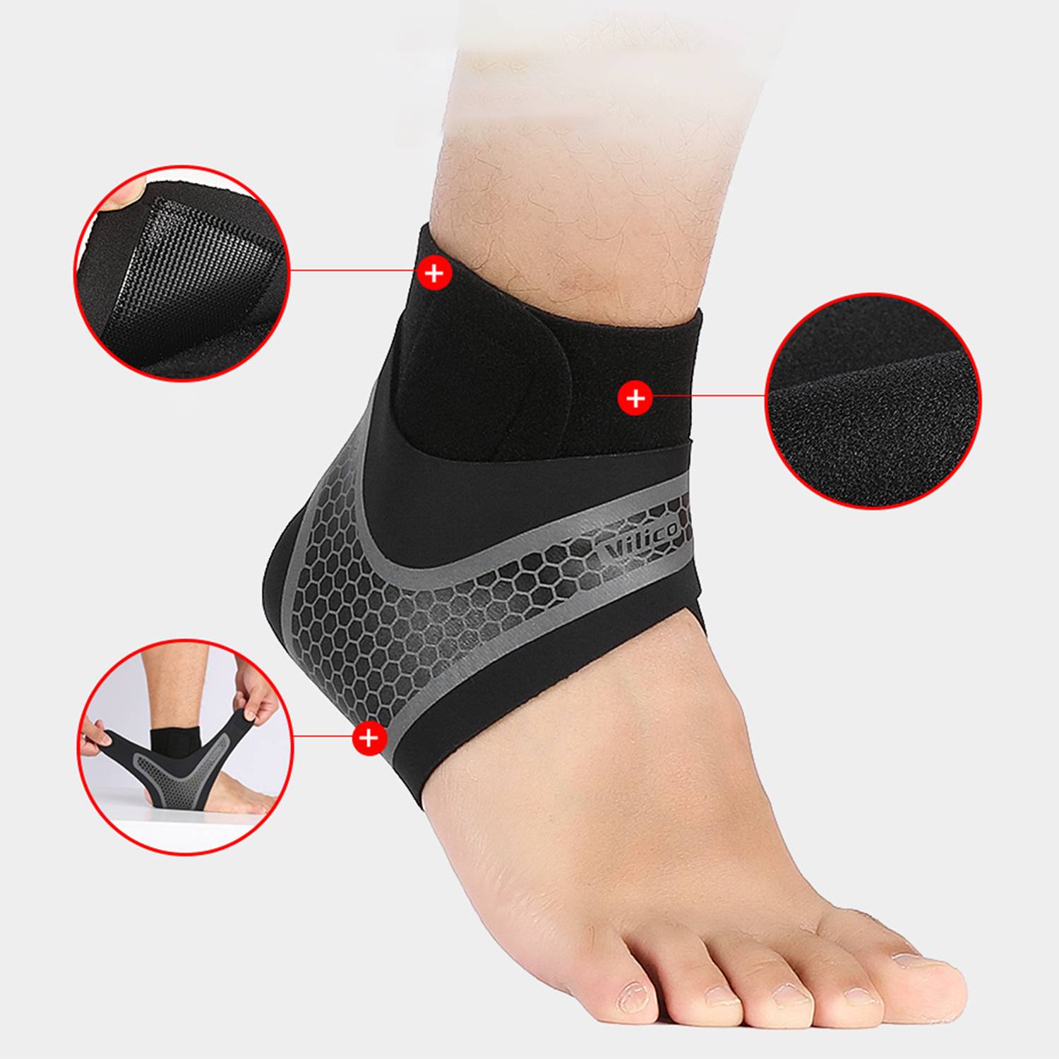 Basketball ankle guard 6