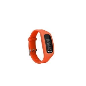 Sports Bracelet Watch With Pedometer Digital Display And Adjustable Band 24