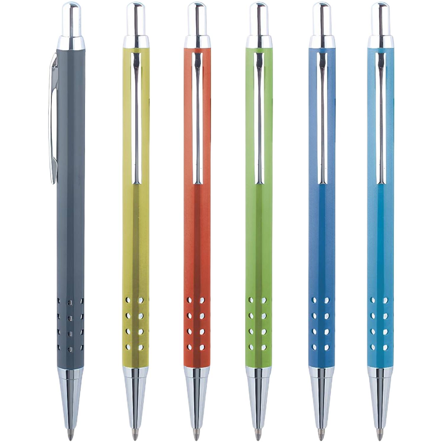 Retractable Business Metal Ballpoint Pen 7