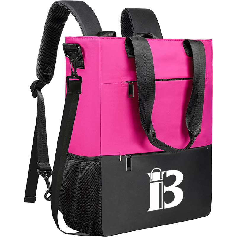 Convertible Women Laptop Water Resistant Casual Backpack 1