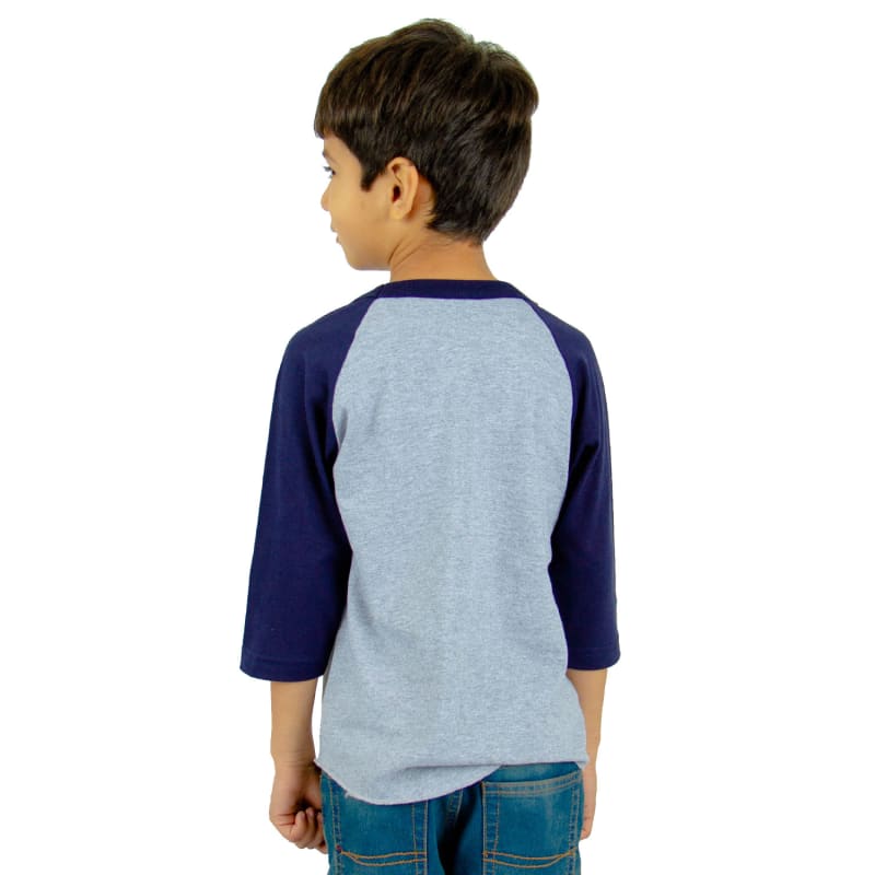 Shaka Wear Youth Three-Quarter Sleeve Raglan 14