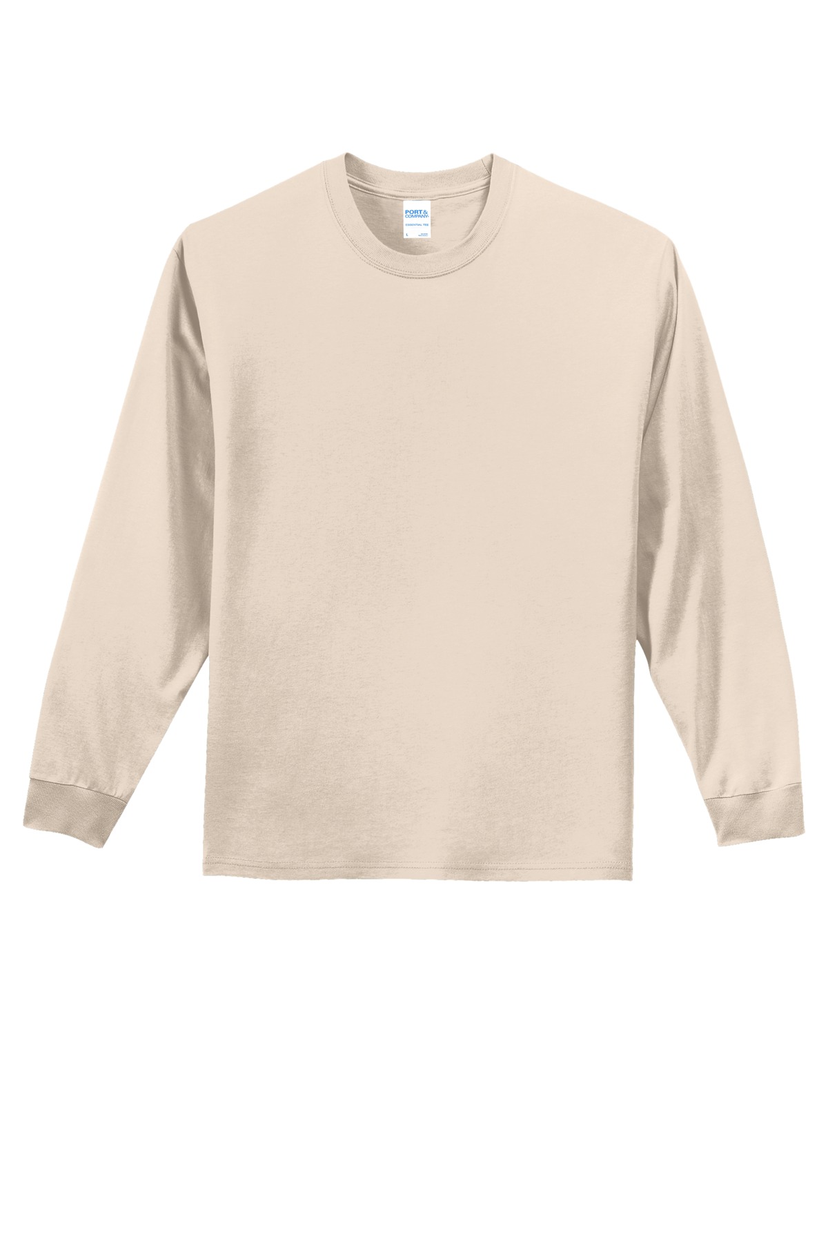 Port & Co Long Sleeve Essential Tee. PC61LS 65