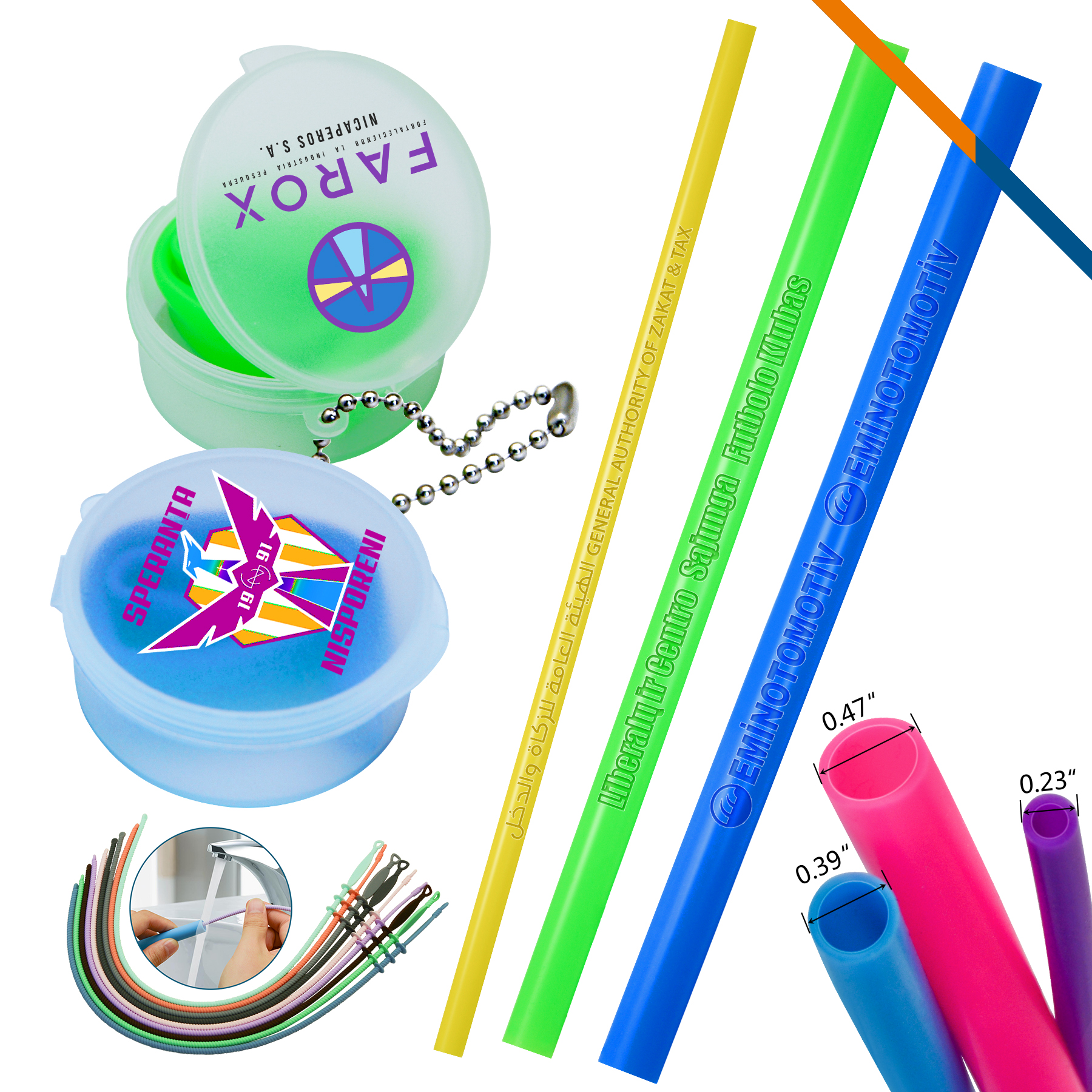 Echo Silicone Straw Large 4