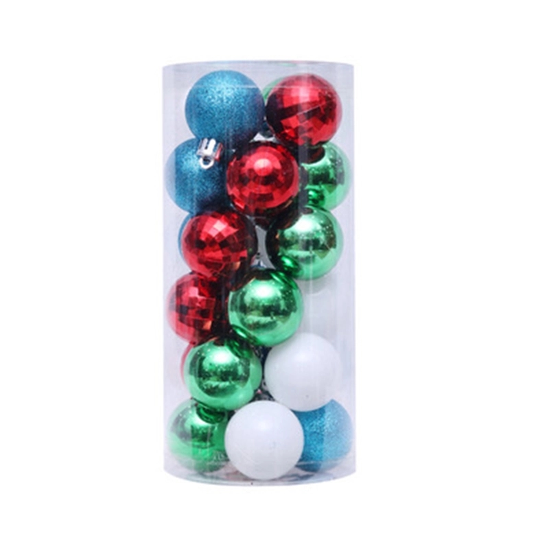 24Pcs Christmas balls set wedding Party ornaments 31